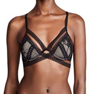 Thistle & Spire Sylvan strapy bra in black
